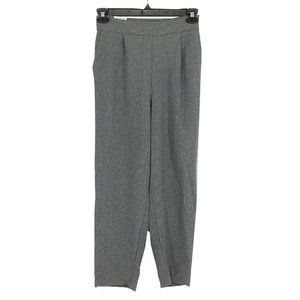 Prologue work pants xs casual straight leg pull on ankle high waisted gray grey